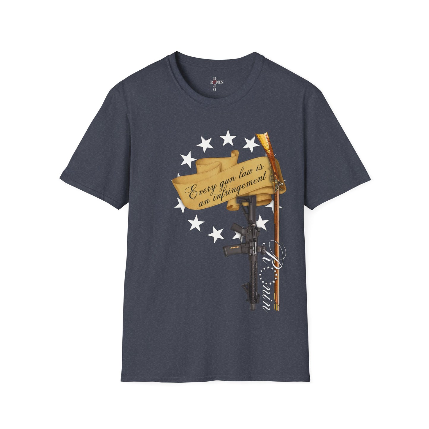 SHALL NOT BE INFRINGED -  Unisex Softstyle T-Shirt