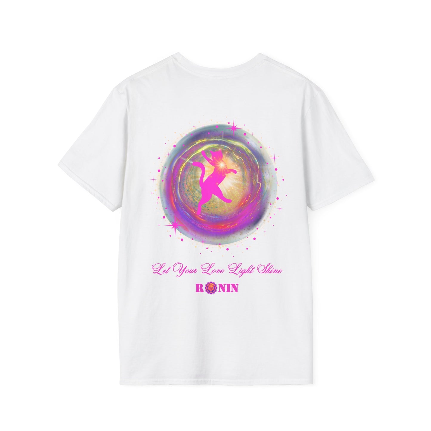 CAT LOVE LIGHT - Unisex Softstyle T-Shirt