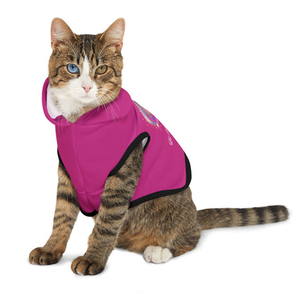 CAT LOVE LIGHT -PINK - Animal Hoodie