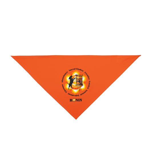 Dog Chakra Series - SACRAL CHAKRA - Pet Bandana