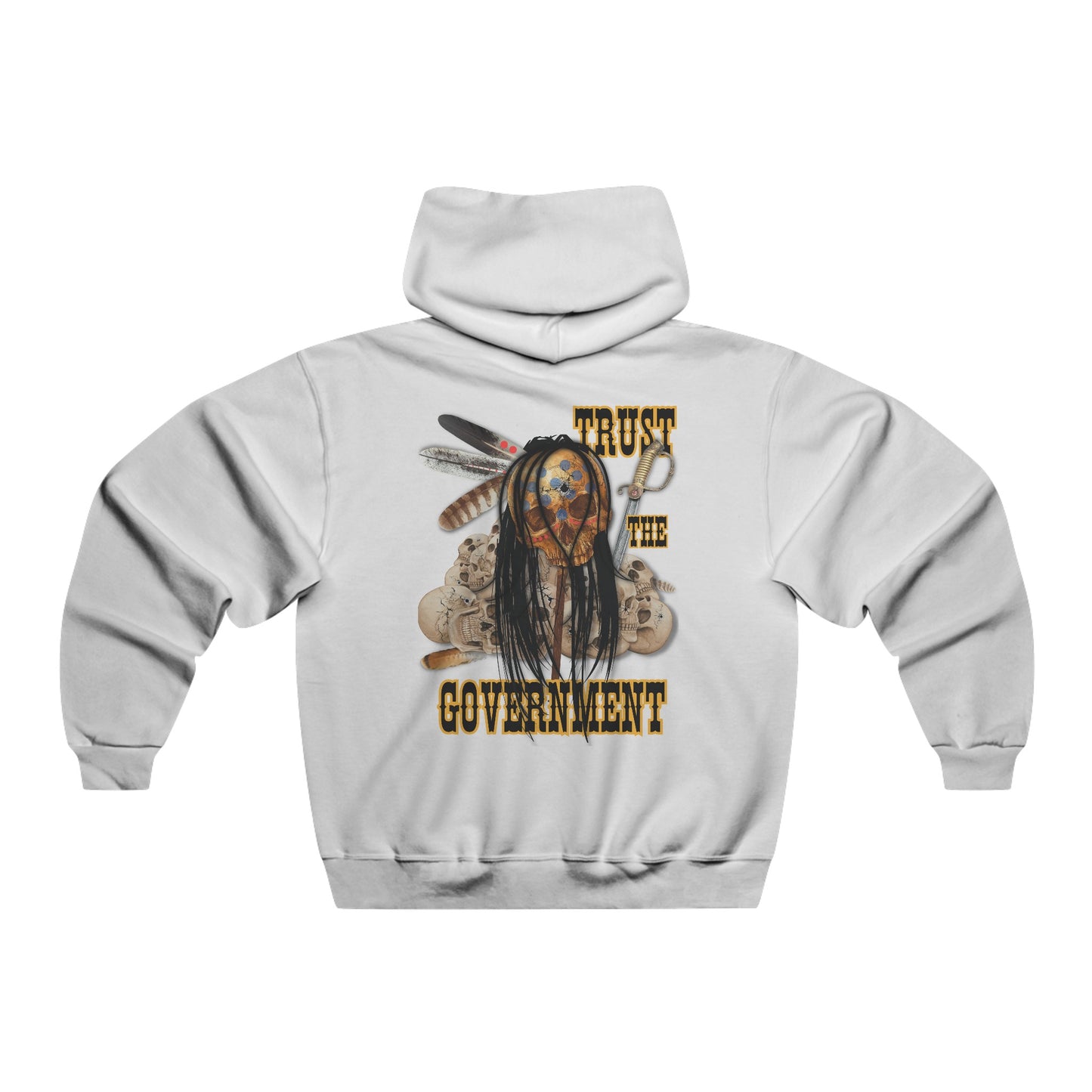 TRUST THE GOVERNMENT - Men's NUBLEND® Hooded Sweatshirt