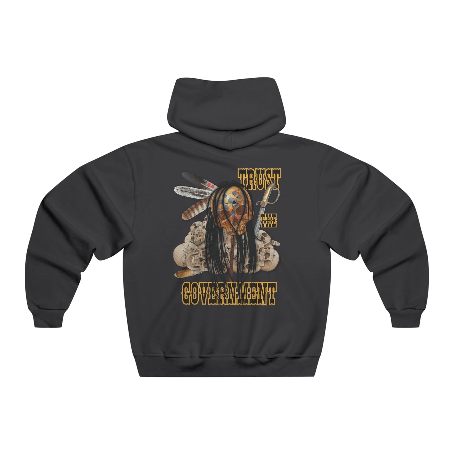 TRUST THE GOVERNMENT - Men's NUBLEND® Hooded Sweatshirt