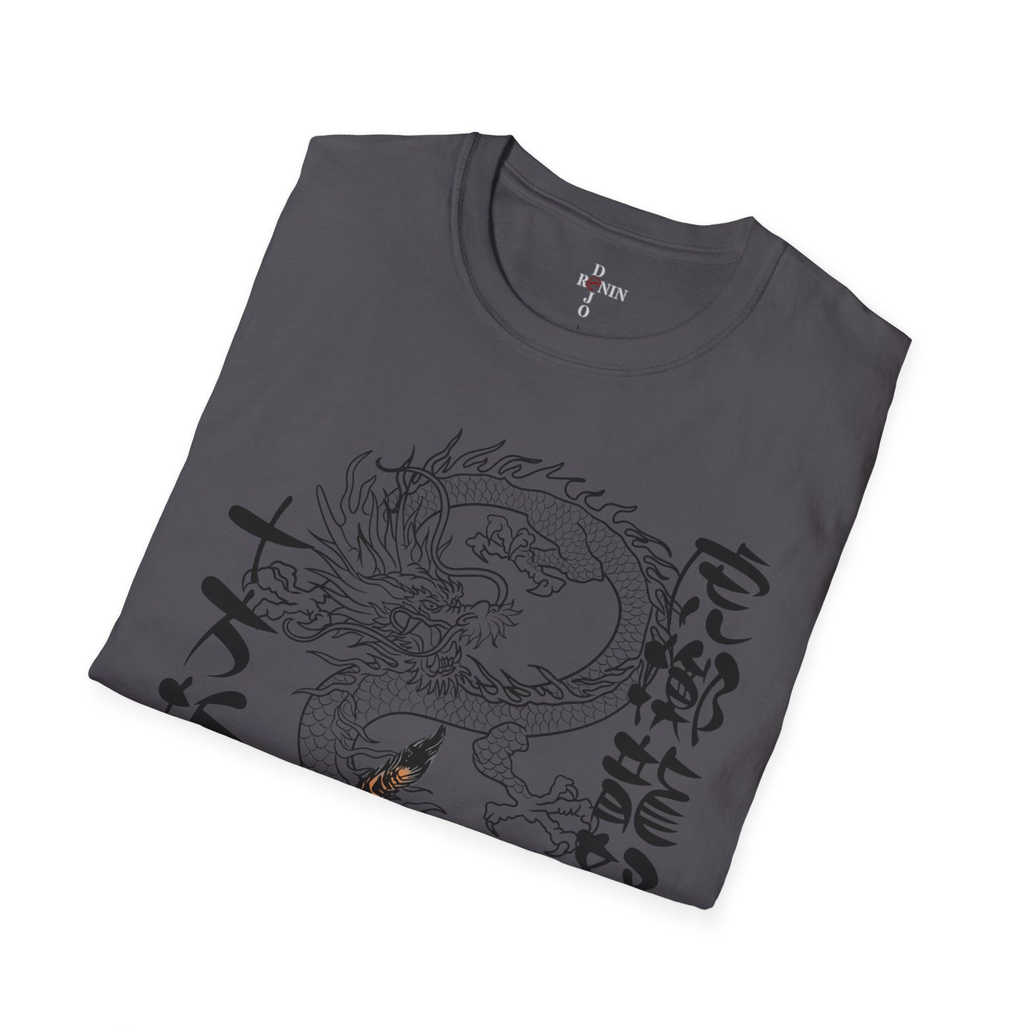 DRAGON AND TIGER - JUPPO SESSHO -  Unisex Softstyle T-Shirt