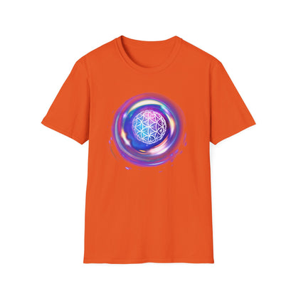 Sacred Geometry Series - SEED OF LIFE - Unisex Softstyle T-Shirt