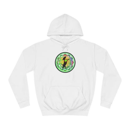 Dog Chakra Series - HEART CHAKRA - Unisex College Hoodie