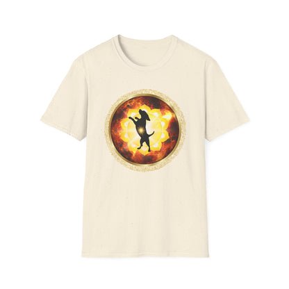 DOG CHAKRA SERIES - SOLAR PLEXUS CHAKRA- Unisex Softstyle T-Shirt