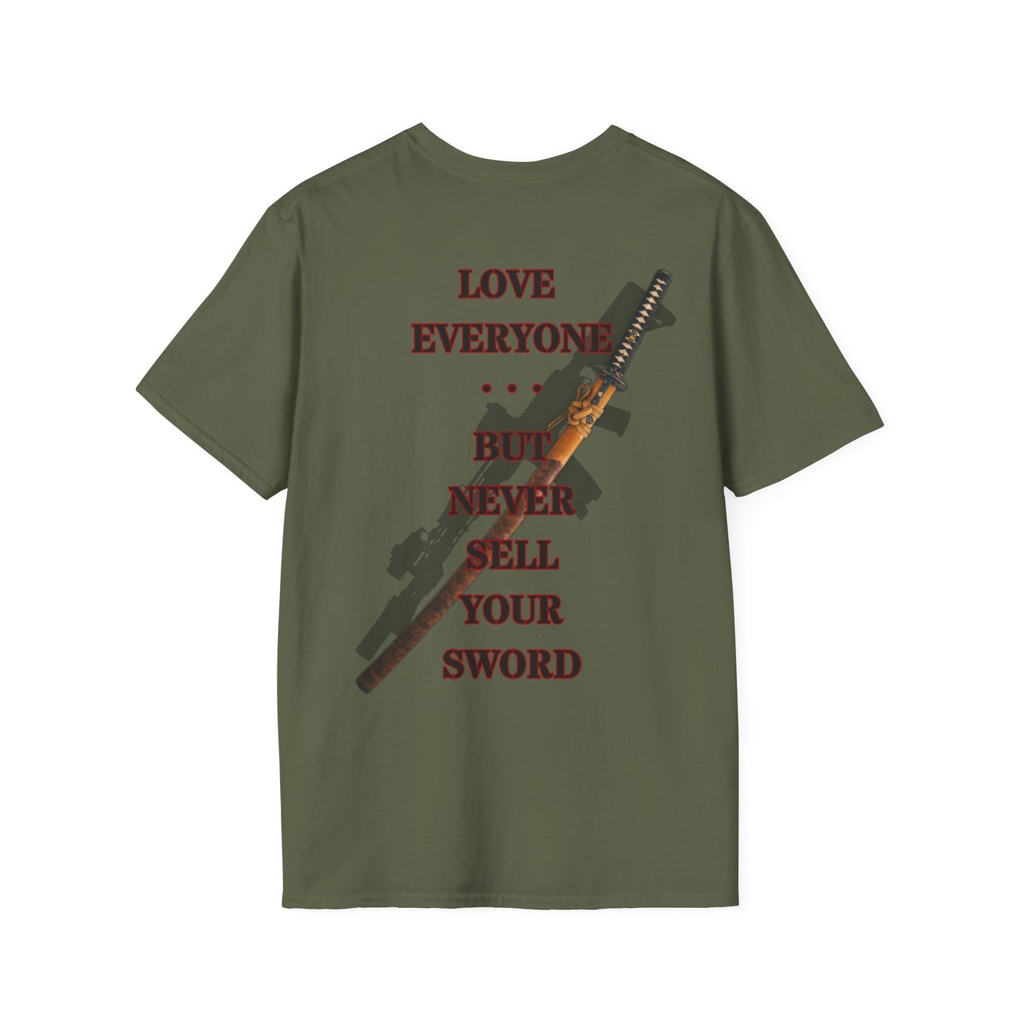 NEVER SELL YOUR SWORD -  Unisex Softstyle T-Shirt