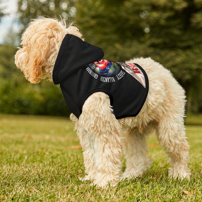 Dog Chakra Series- ROOT CHAKRA - BLACK- Animal Hoodie