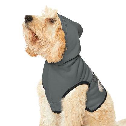 SKULLS - Dog Hoodie - Charcoal