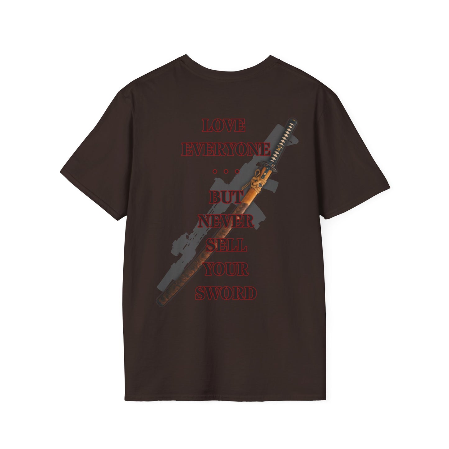 NEVER SELL YOUR SWORD -  Unisex Softstyle T-Shirt