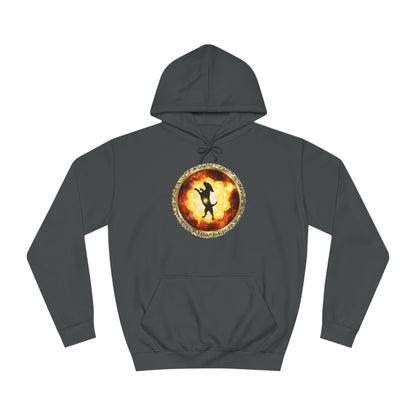 Dog Chakra Series - SOLAR PLEXUS CHAKRA - Unisex College Hoodie