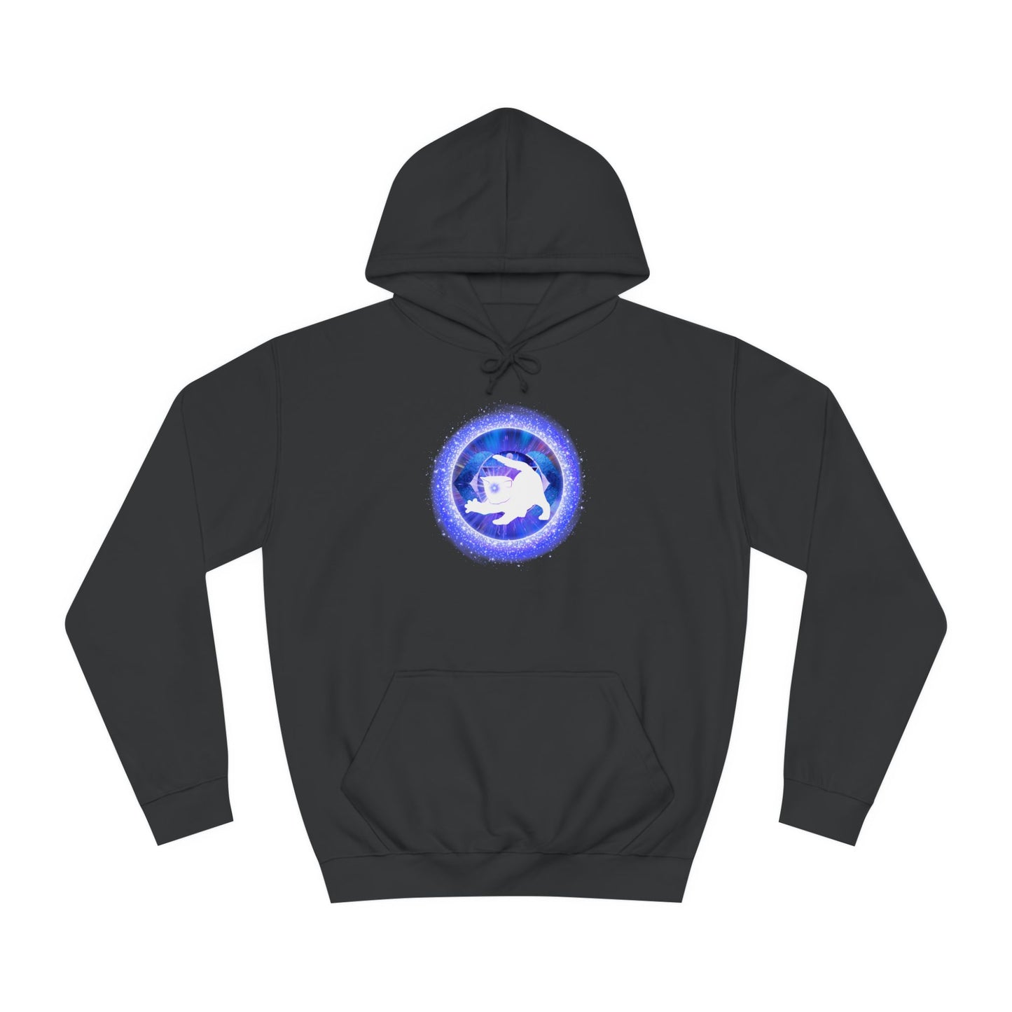 Cat Chakra Series - THIRD EYE CHAKRA - Unisex College Hoodie