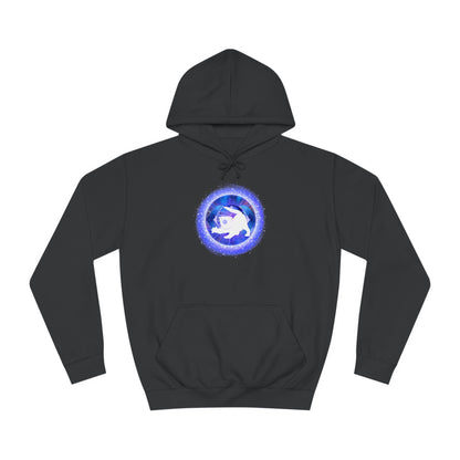 Cat Chakra Series - THIRD EYE CHAKRA - Unisex College Hoodie