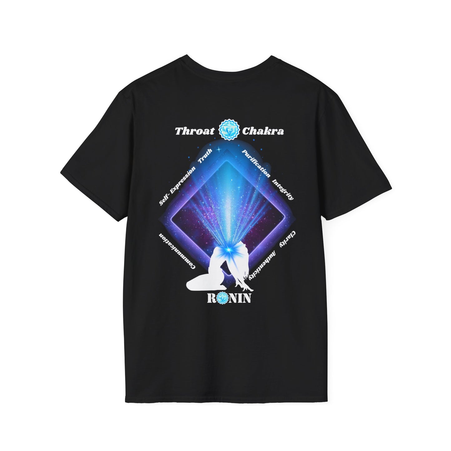 CHAKRA SERIES - THROAT CHAKRA- Unisex Softstyle T-Shirt