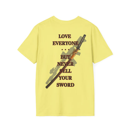 NEVER SELL YOUR SWORD -  Unisex Softstyle T-Shirt