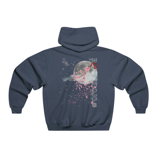SAKURA MOON - Men's NUBLEND® Hooded Sweatshirt