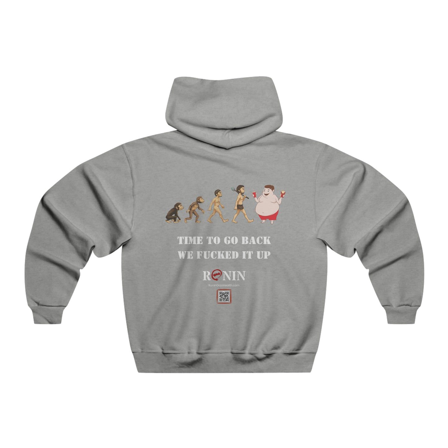 EVOLUTION - DARK COLOR- Men's NUBLEND® Hooded Sweatshirt