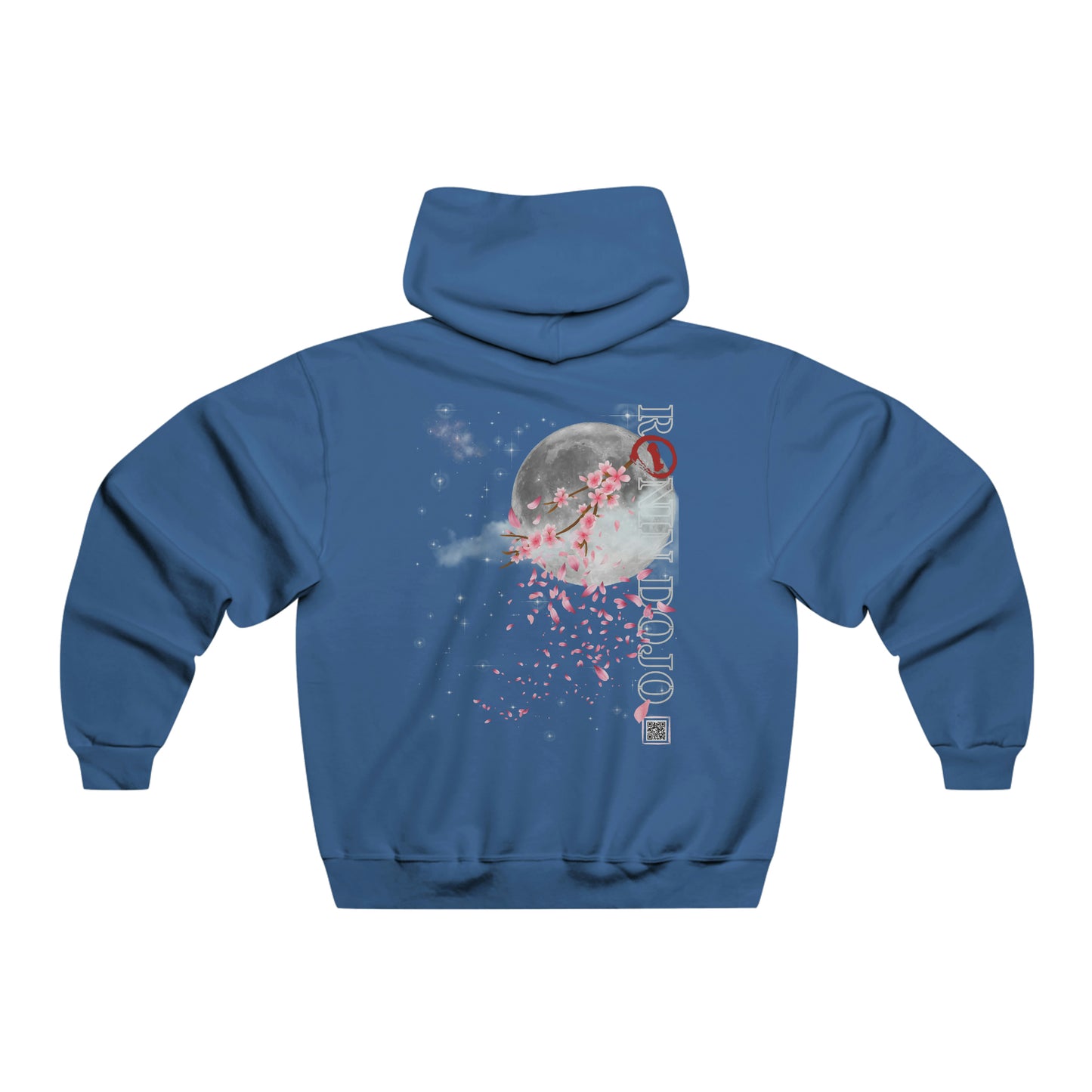 SAKURA MOON - Men's NUBLEND® Hooded Sweatshirt