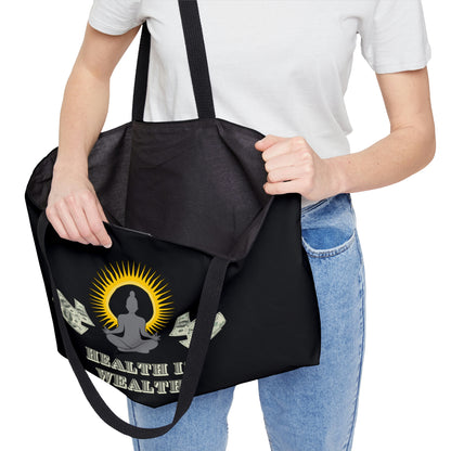 YOGA - HEALTH IS WEALTH - Weekender Tote Bag